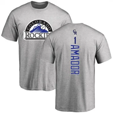 Ash Youth Adael Amador Colorado Rockies Backer T-Shirt -