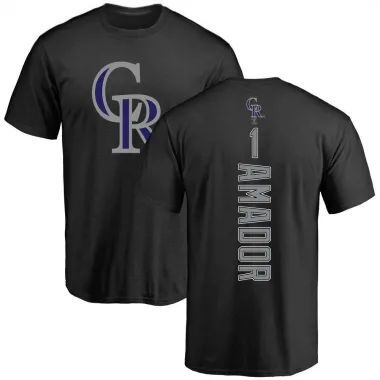 Black Youth Adael Amador Colorado Rockies Backer T-Shirt -
